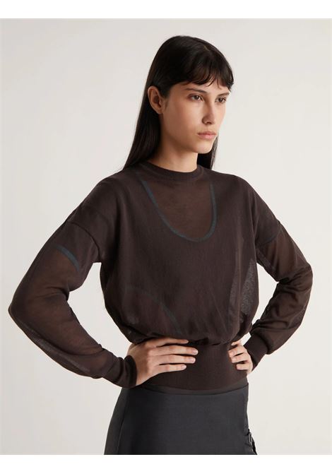 maglia eds donna marrone PALOMA WOOL | WJFA09323